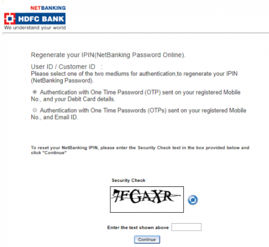 HDFC Netbanking Password Kaise Change Kare